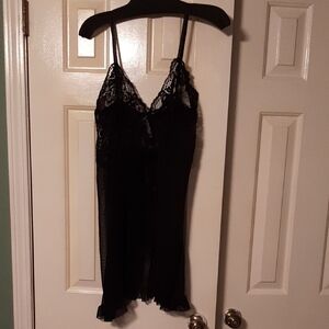 New, Never Worn Black Lace & Mesh Lingerie